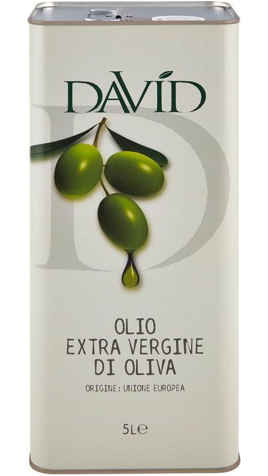 Olio Extravergine Di Oliva UE 5Lt - Latta - David