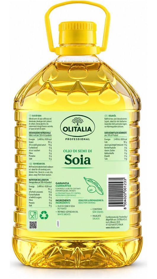 Olio Di Soia 10Lt - PET - Olitalia
