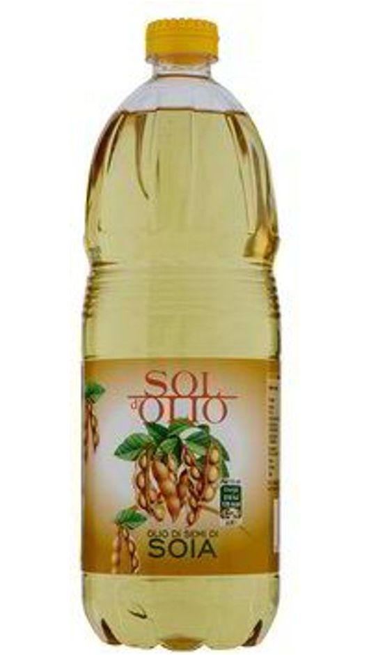 Olio Di Soia 1Lt - PET - Confezione Da 12 Bottiglie - Sol D'Olio
