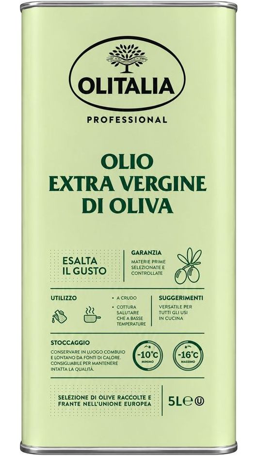 Olio Extravergine Di Oliva - Latta 5Lt - Olitalia