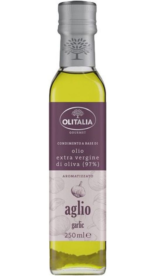 Olio Extravergine Di Oliva 250ml - Aglio - Olitalia