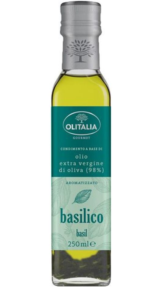 Olio Extravergine Di Oliva 250ml - Basilico - Olitalia