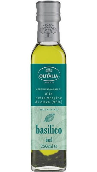 Olio Extravergine Di Oliva 250ml - Basilico - Olitalia