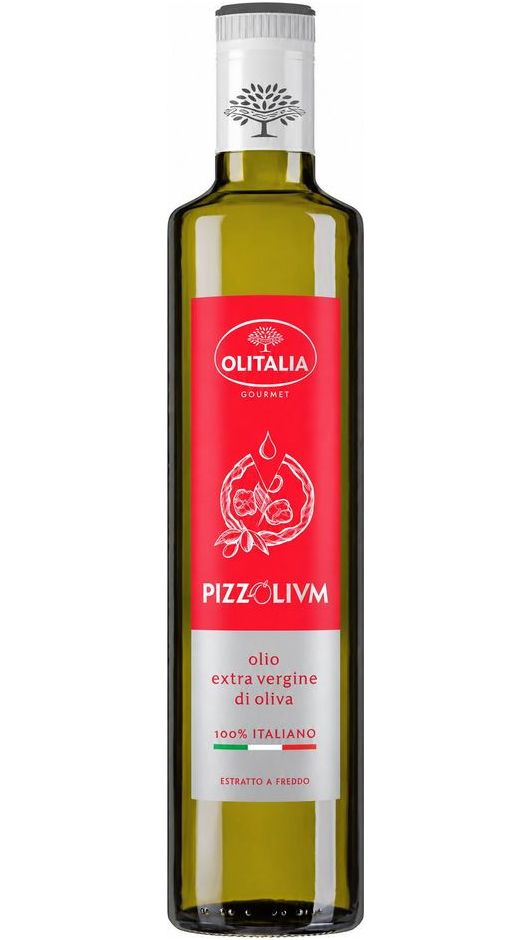 Olio Extravergine Di Oliva Pizzolivm 100% Italiano 500ml - Olitalia