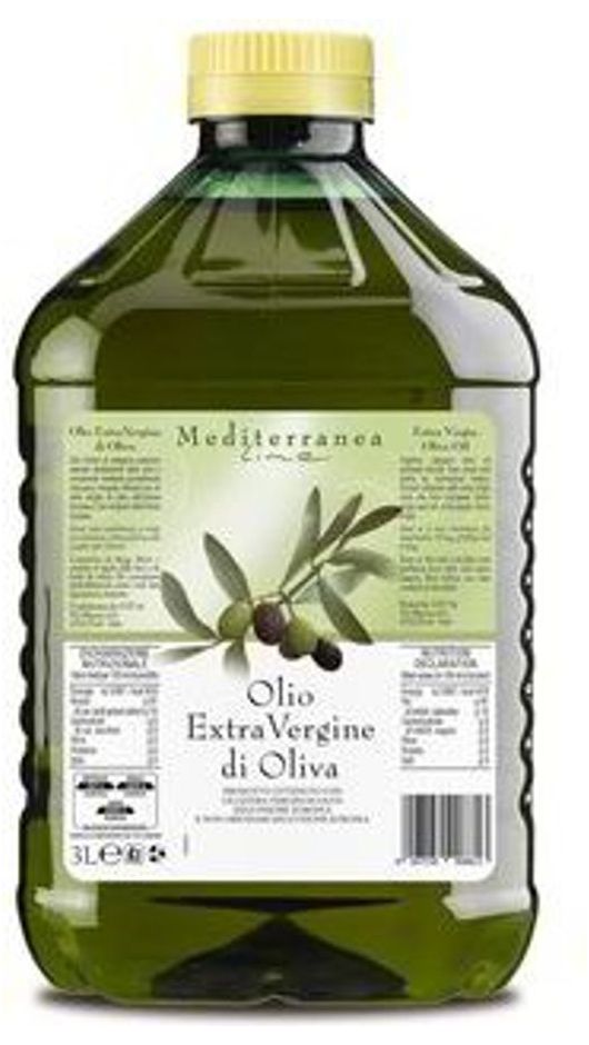 Olio Extravergine Di Oliva UE/NO UE 3Lt - PET - Mediterranea Line