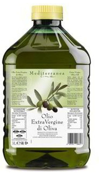 Olio Extravergine Di Oliva UE/NO UE 3Lt - PET - Mediterranea Line
