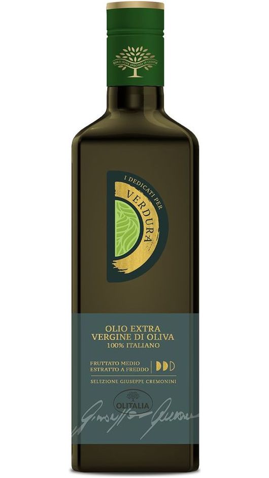 Olio Extravergine Di Oliva Verdure 100% Italiano 500ml - Olitalia