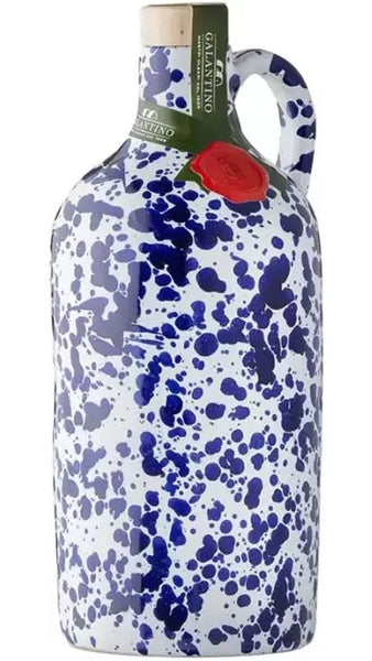 Olio Extravergine di Oliva - Orcio Fantasia Blu - 250ml - Galantino