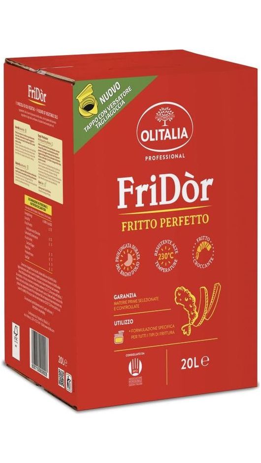 Olio Fridor 20Lt - Bag In Box - Olitalia