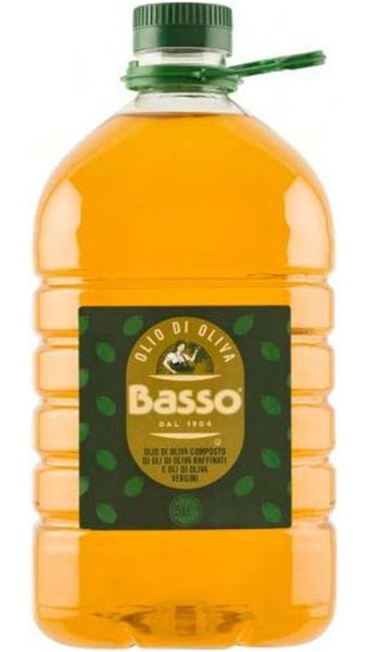 Olio di Oliva Pet 5Lt - Solo su Ordinazione - Frantoio Basso