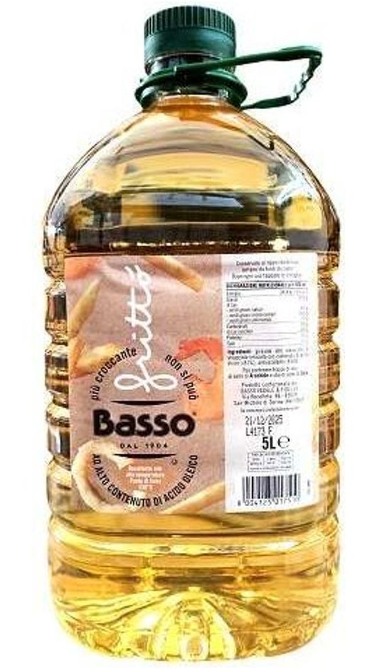 Olio di Semi di Girasole Alto Oleico Pet 5Lt - Frantoio Basso