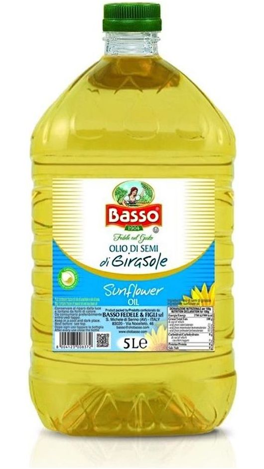 Olio di Semi di Girasole Pet 5Lt - Frantoio Basso