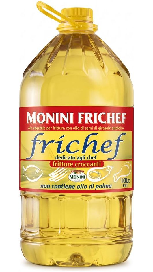 Olio per Frittura Frichef - PET 10lt - Monini