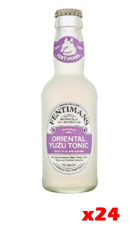 Oriental Yuzu Tonic 4x200ml - Package da 24 Bottles - Fentimans