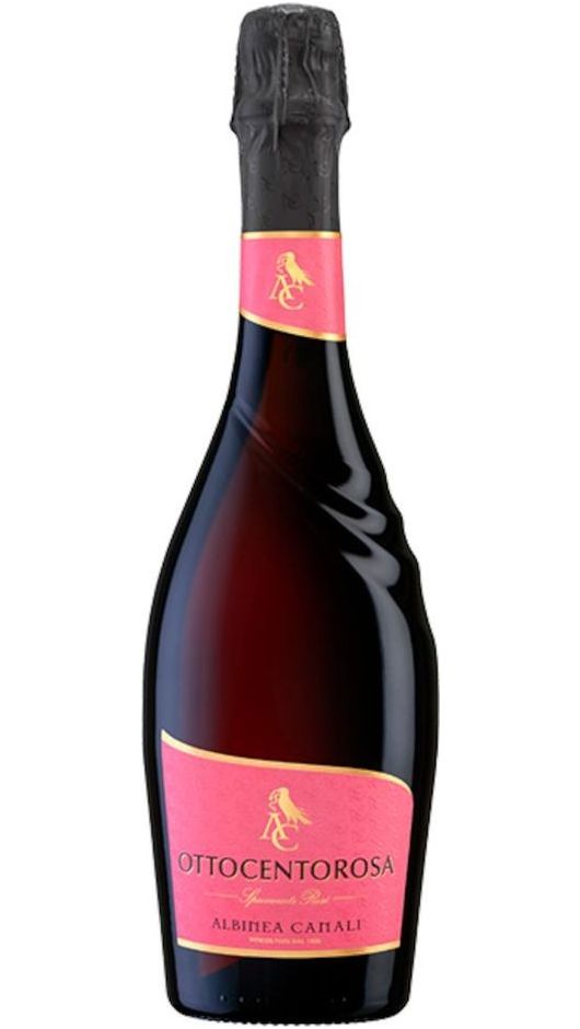 Spumante Rosé Extra Dry Lambrusco Emilia - Ottocentorosa - Albinea Canali