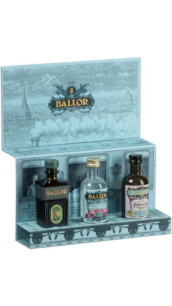 Ballor Grand Tour - Ballor Gin 5cl, Ballor Amaro 100 5cl, Ballor Vermouth 5cl - Bonollo