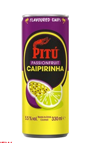 Passion Fruit Capirhina Confezione cl 33 x 12 - Pitù