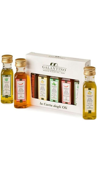 Olio Extravergine di Oliva Set Pocket - 5x20ml - Astucciato - Galantino