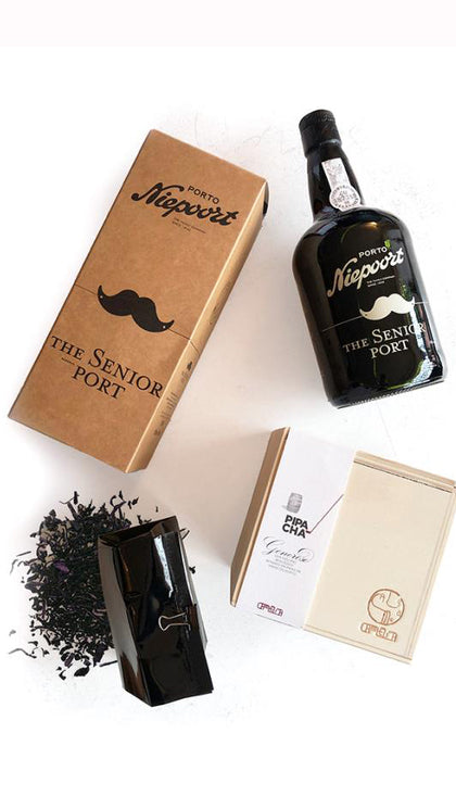 Porto The Senior Tawny - Special pack con Tè Pipa Cha 500ml - Niepoort
