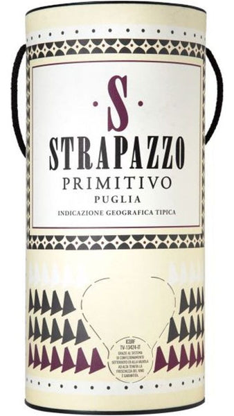 Primitivo Puglia IGT - Strapazzo - Bag-in-Tube - 3 litri - Casa Roma