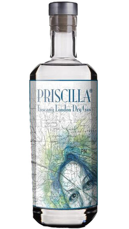 Priscilla Tuscany London Dry Gin - 70cl