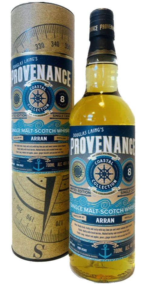 Provenance - Arran 2013 - 8 anni Coastal Collec. - Highland - 70cl - Astucciato