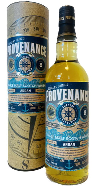 Provenance - Arran 2013 - 8 anni Coastal Collec. - Highland - 70cl - Boxed