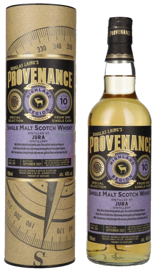 Provenance - Jura 2011 - 10 anni - Highland - 70cl - Astucciato