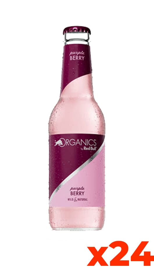 Purple Berry Red Bull Organics Bio - Emballage 25cl x 24 Bouteilles