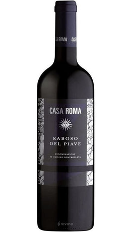 Raboso del Piave DOC - Casa Roma - BESCHÄDIGTES ETIKETT