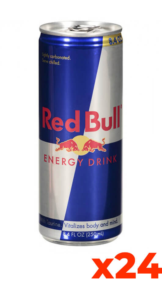 Red Bull - Pack cl. 25 x 24 canettes – Bottle of Italy