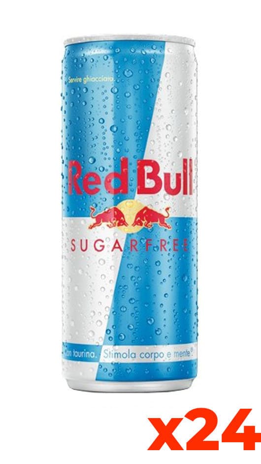 Red Bull Sugar Free - Verpackung cl. 25 x 24 Dosen