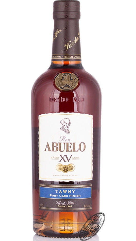 Rhum Abuelo Res.Xv Anos Finish Porto Tawny 70cl - Gifbox