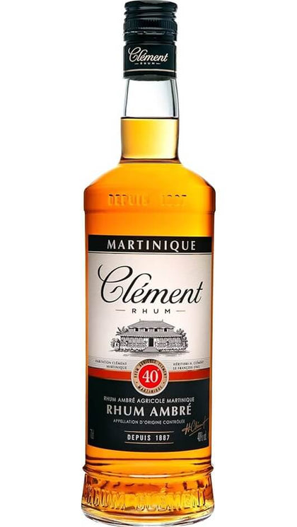 Rhum Agricole Ambré - Invecchiato 12 Mesi 70cl - Clement