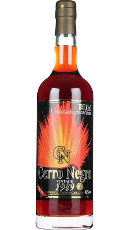 Rhum Cerro Negro Vintage 1989 70cl - ÉTIQUETTE ENDOMMAGÉE