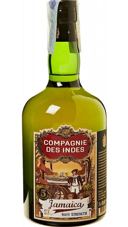 Rhum Comp.Des Indes Blend 5Y Jamaica Navy Strenght 70cl