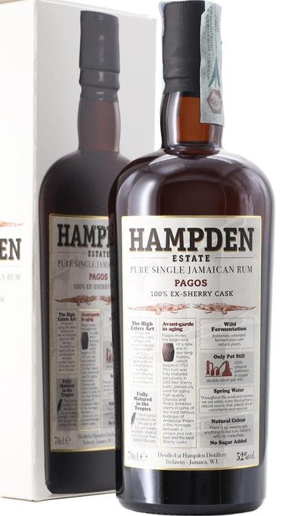 Rhum Hampden Estate Pagos Sherry Cask 70cl