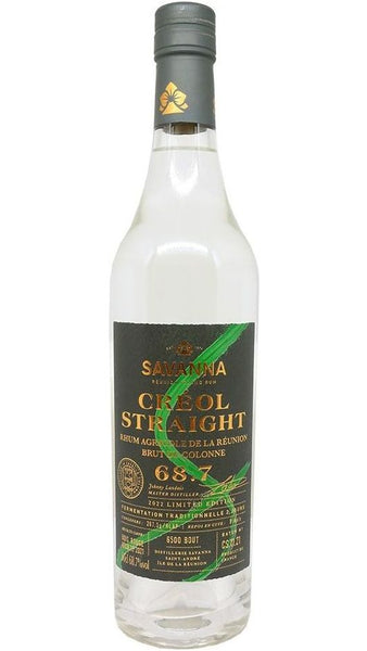 Rum Agricole Creol Straight 2021 70cl - Savanna