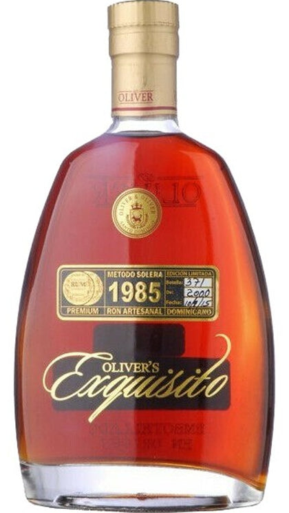 Rhum Oliver'S Exquisito Solera 1985 70cl Juta