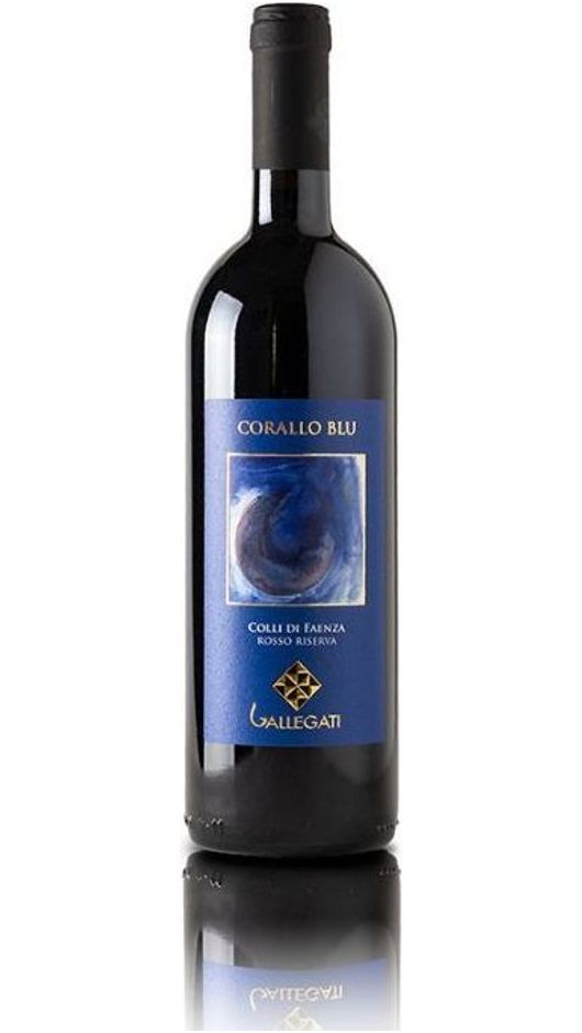 Rosso DOC - Riserva Corallo Blu - Colli di Faenza - Azienda Agricola Gallegati