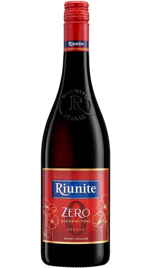 Vino Rosso Frizzante Dealcolato - Zero - Riunite