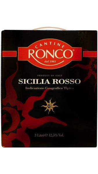 Rosso Terre Siciliane IGT Bio - Bag in Box - 3 Litri - Ronco