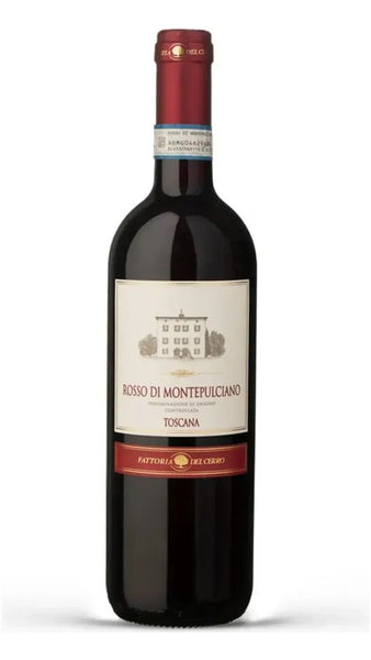 Rosso di Montepulciano DOC – Fattoria del Cerro – BESCHÄDIGTES ETIKETT