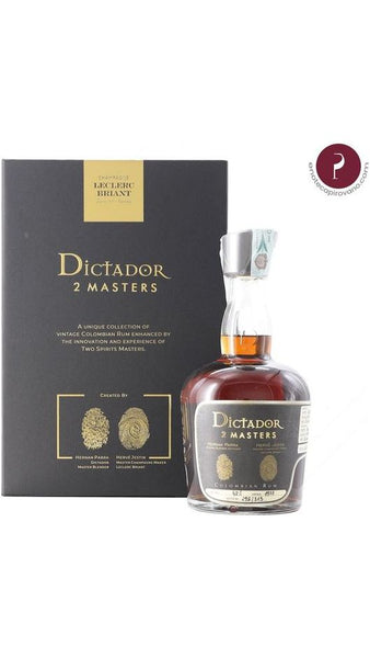 Rum 2 Masters 2022 Leclerc Briant 1977 70cl - Astucciato - Dictador