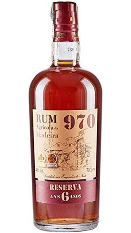 Rum 970 Reserva 6Yo 70cl - Agricola da Madeira