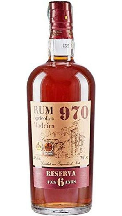 Rum 970 Reserva 6Yo 70cl - Agricola da Madeira