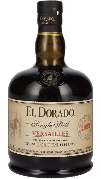 Rum Demerara Sigle Still Versailles 2009 70cl - El Dorado