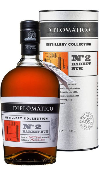 Rum Distillery Collection N2 Single Column Barbet 70cl - Tubo - Diplomatico