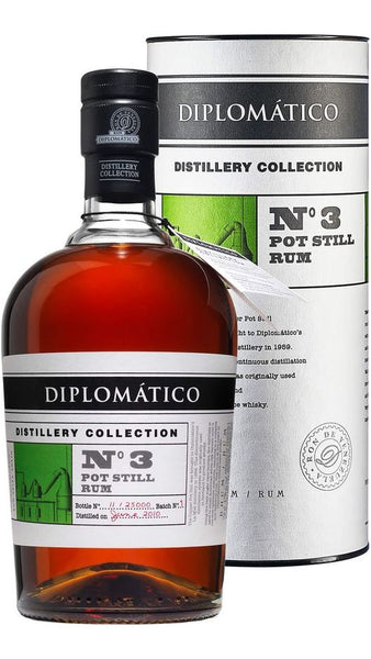 Rum Distillery Collection N3 Single Pot Still 70cl - Tubo - Diplomatico
