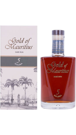 Rum Gold Of Mauritius Dark Solera 5 Years 70cl